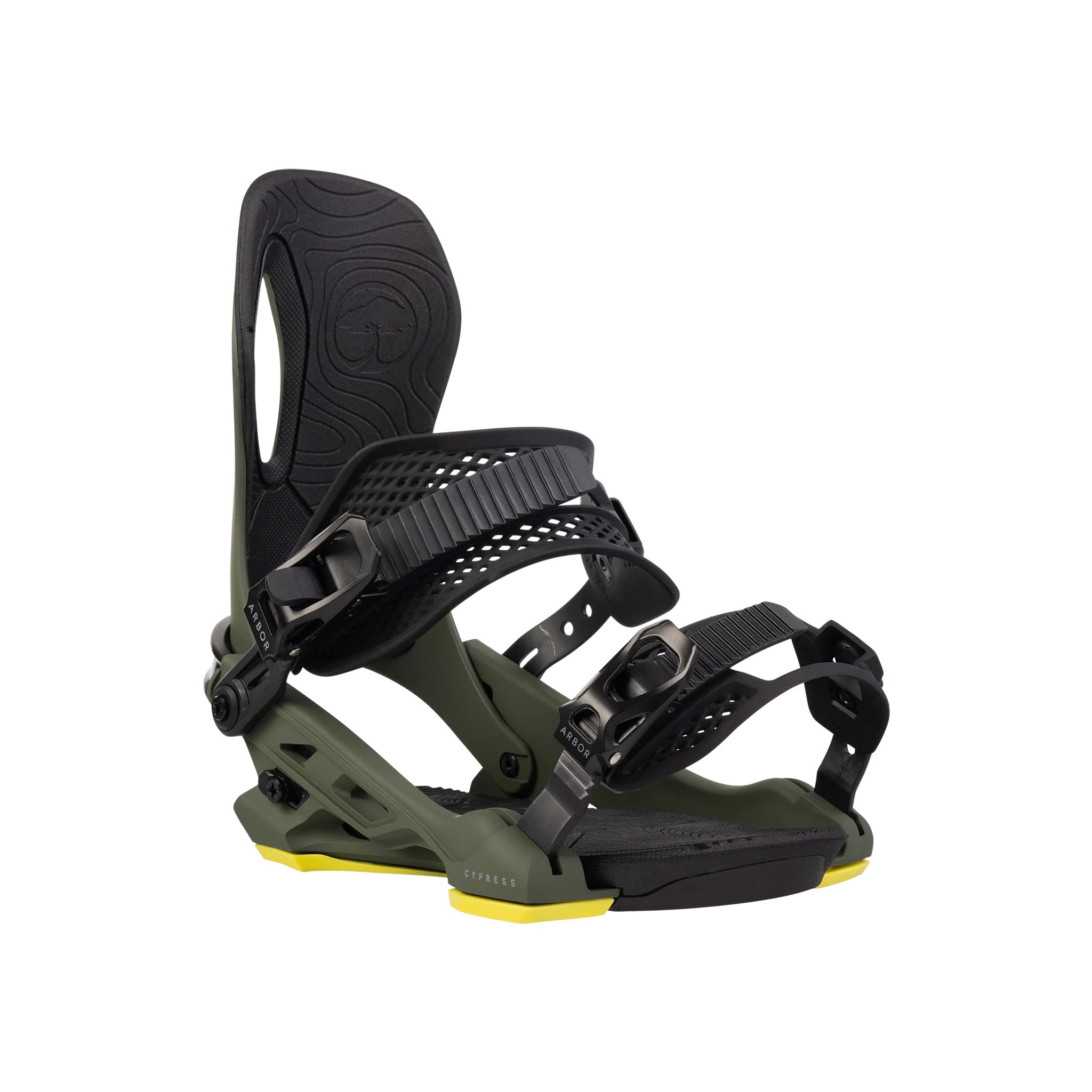 Arbor Cypress Pat Moore Snowboard Binding 2025 - Men's All-Mountain Freestyle Snowboard Bindings for Powder & Park Riding | Perfect for Backcountry, Groomers & Terrain Parks