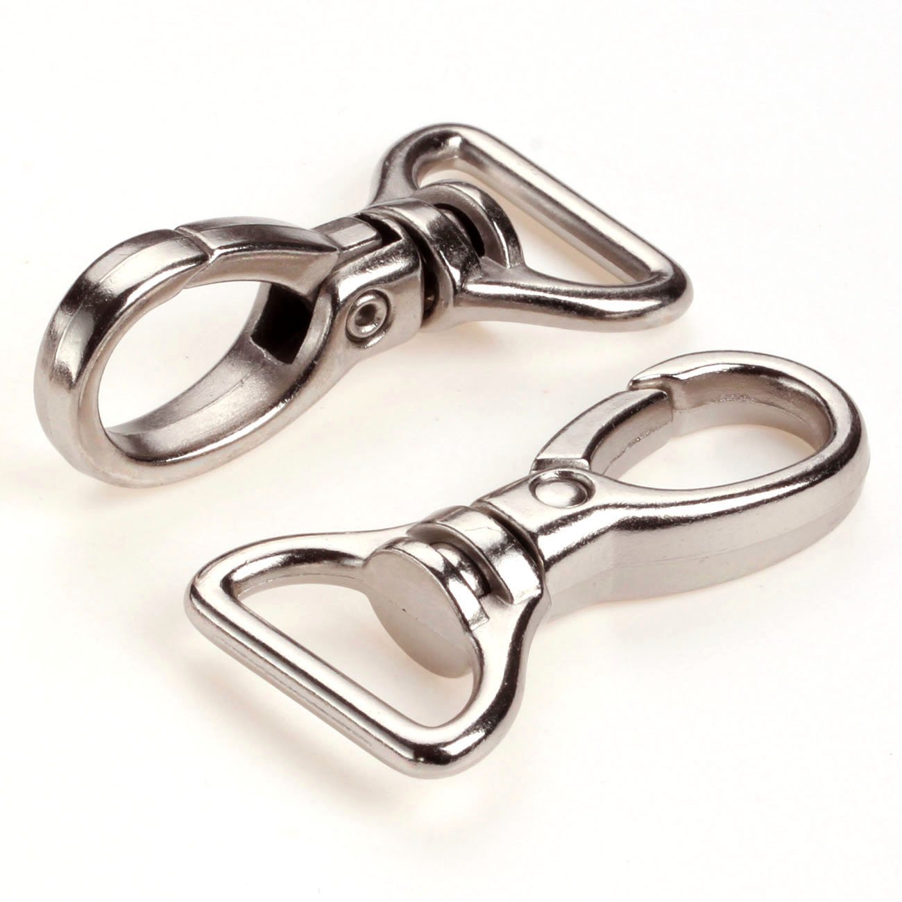 20 Pack Cotowin 3/4-inch Silver 360° Swivel Lobster Clasps - Heavy Duty Trigger Snap Hooks for Backpacks, Shoulder Bags & Luggage Replacement - Perfect for Travel, Hiking & Outdoor Gear Accessories