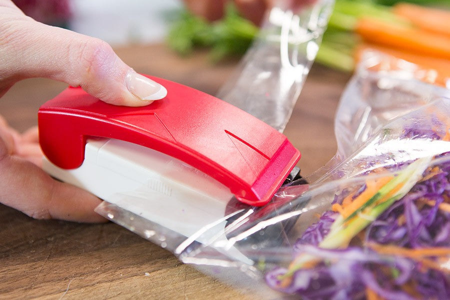 KLEVA SEAL Vacuum Bag Sealer for Food Storage - Airtight Kitchen Organizer for Freshness & Longevity | Perfect for Meal Prep, Sous Vide, and Freezing Leftovers