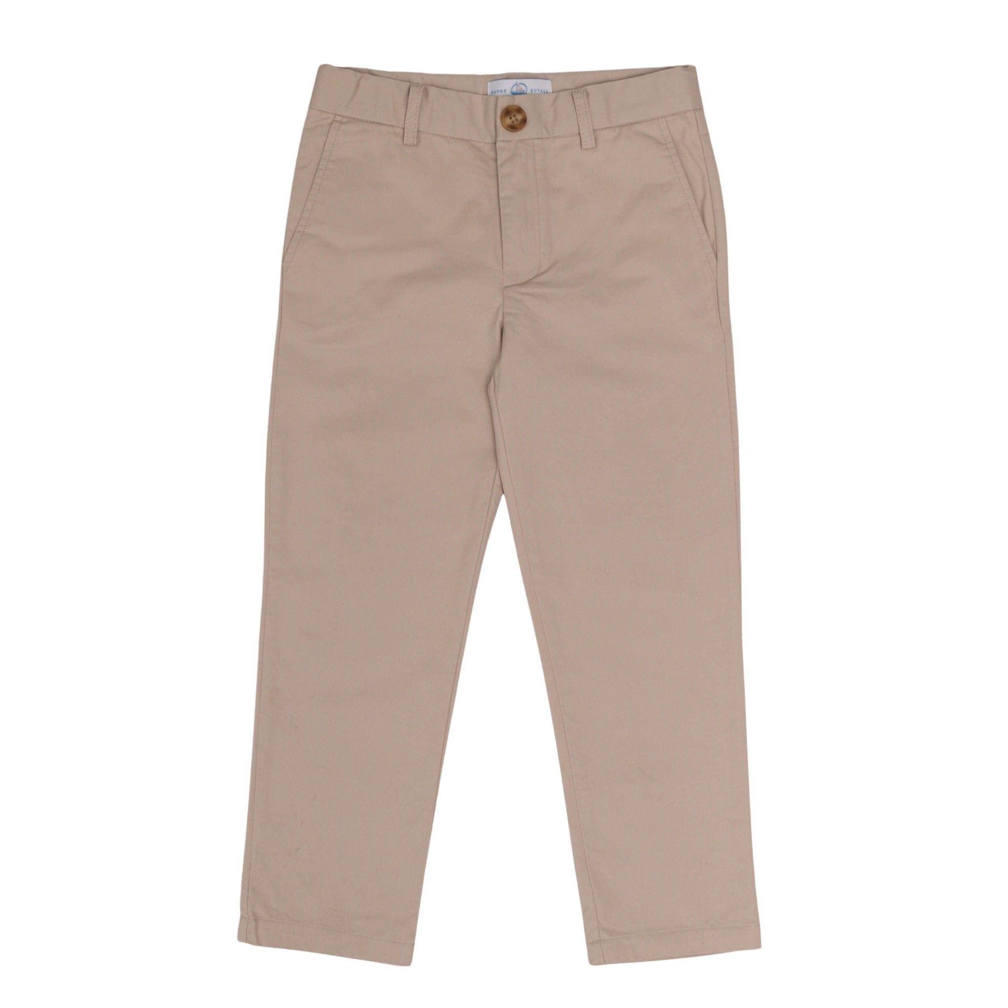 Bradford Trousers - King's Way Khaki Chino Pants for Men | Comfortable Casual & Office Wear | Perfect for Business, Travel & Everyday Use