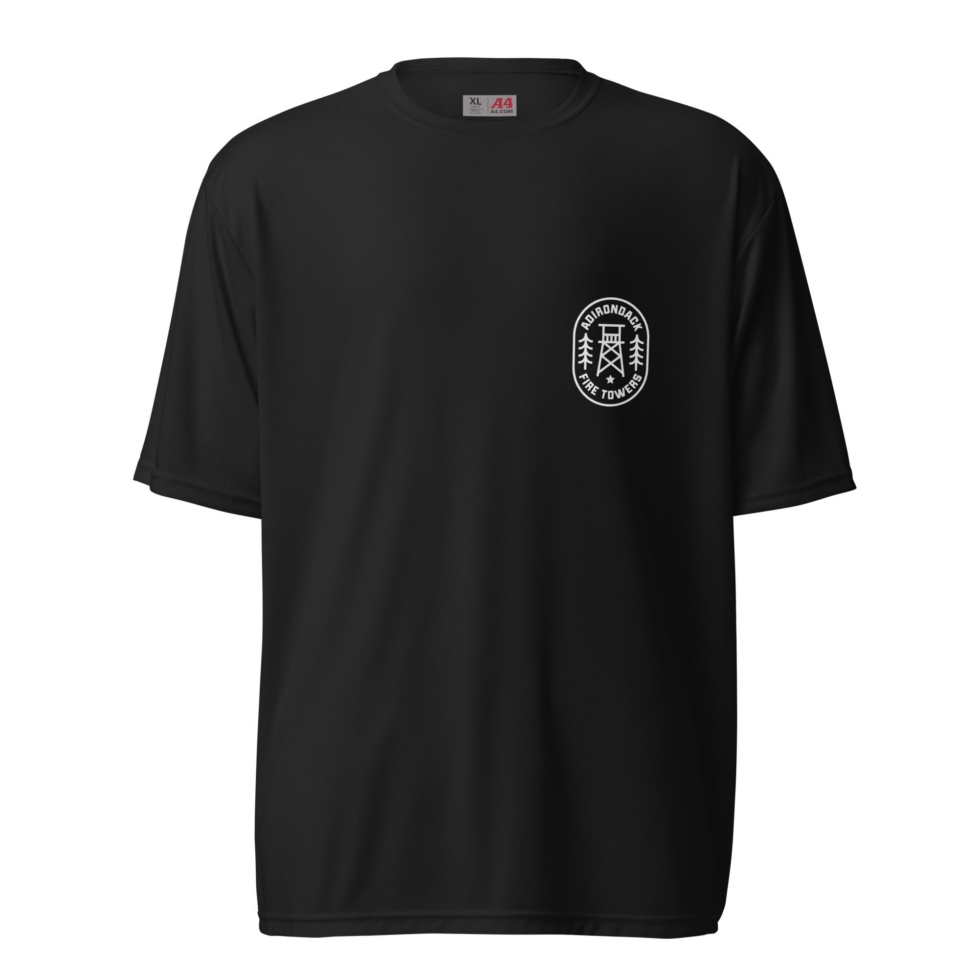 High-Performance Fire Tower T-Shirt for Men - Moisture Wicking & Breathable Workout Tee - Ideal for Hiking, Gym & Outdoor Activities