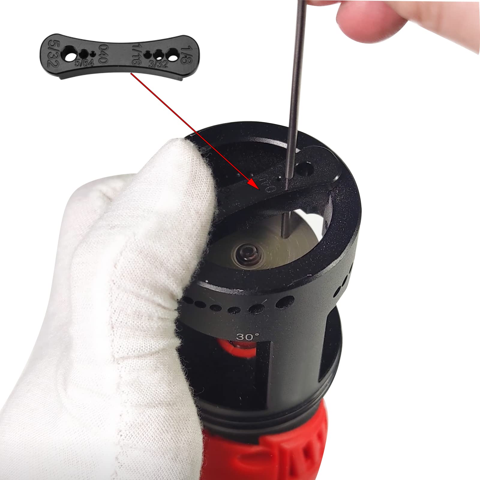 Premium ALUMINUM Tungsten Electrode Sharpener Grinder - Variable Speed Rotary Tool for TIG Welding with 24 Guides, Dust Cover & Cut-Off Slot | Multi-Angle & Offsets Adjustment | Includes 5 Professional Diamond Wheels & 2 CNC Mandrels | Perfect for Welding Shops, Metal Fabrication & DIY Projects