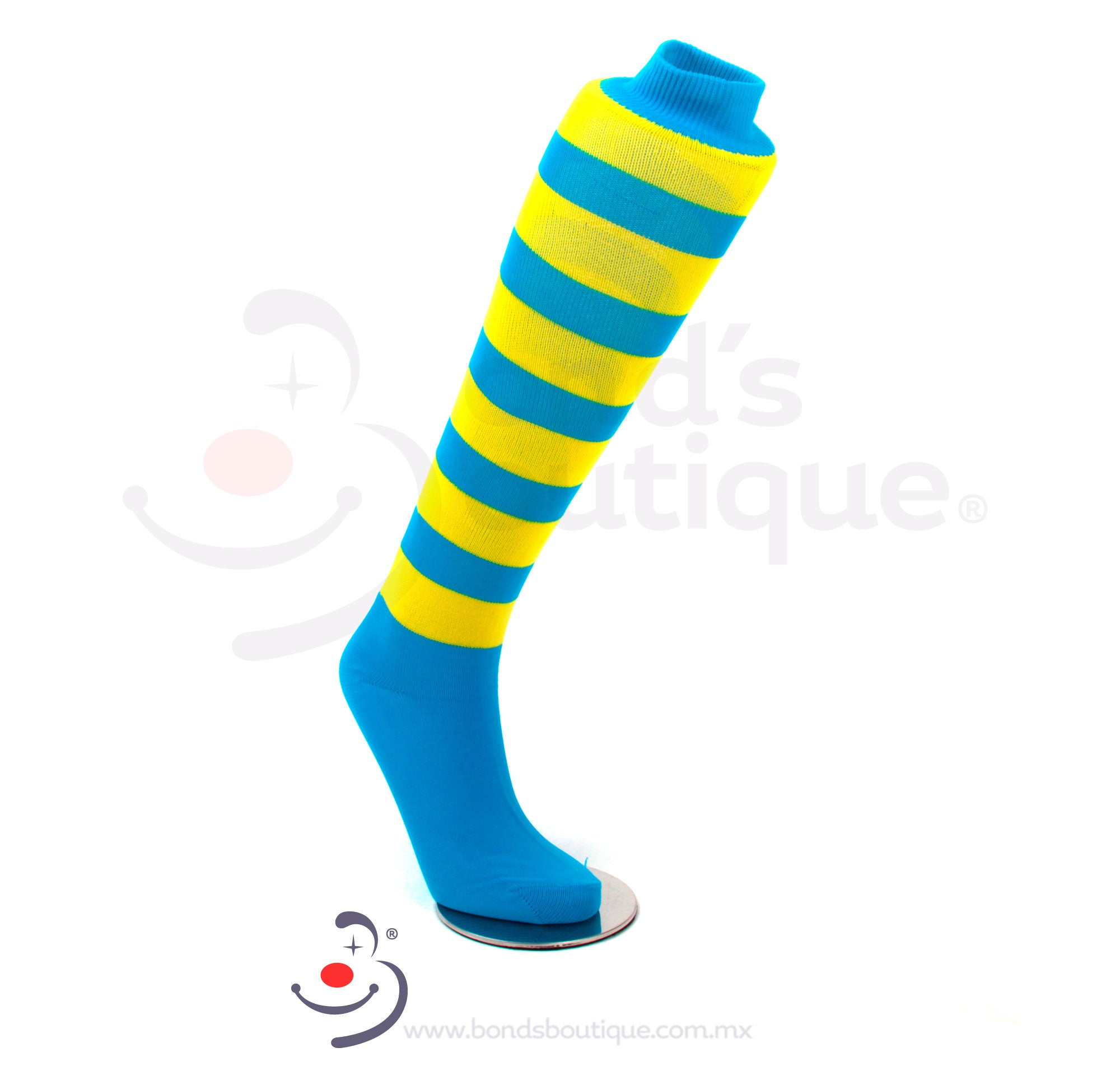 BONDS Yellow Canary & Turquoise Blue Socks - Comfortable & Stylish for Everyday Wear, Sports, and Casual Outfits
