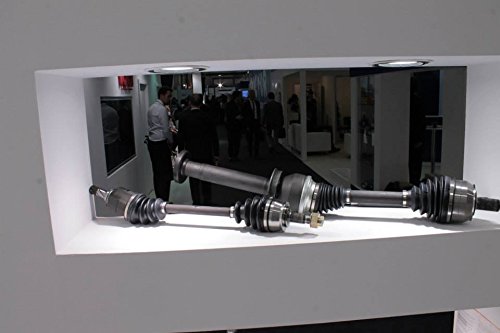 ODM FD-8-8010 Front Left CV Axle Shaft Assembly Compatible with 1983-1990 Ford Escort, 1984-1990 Tempo & Mercury Topaz Automatic Transmission - Perfect for Smooth Drives & Off-Road Adventures