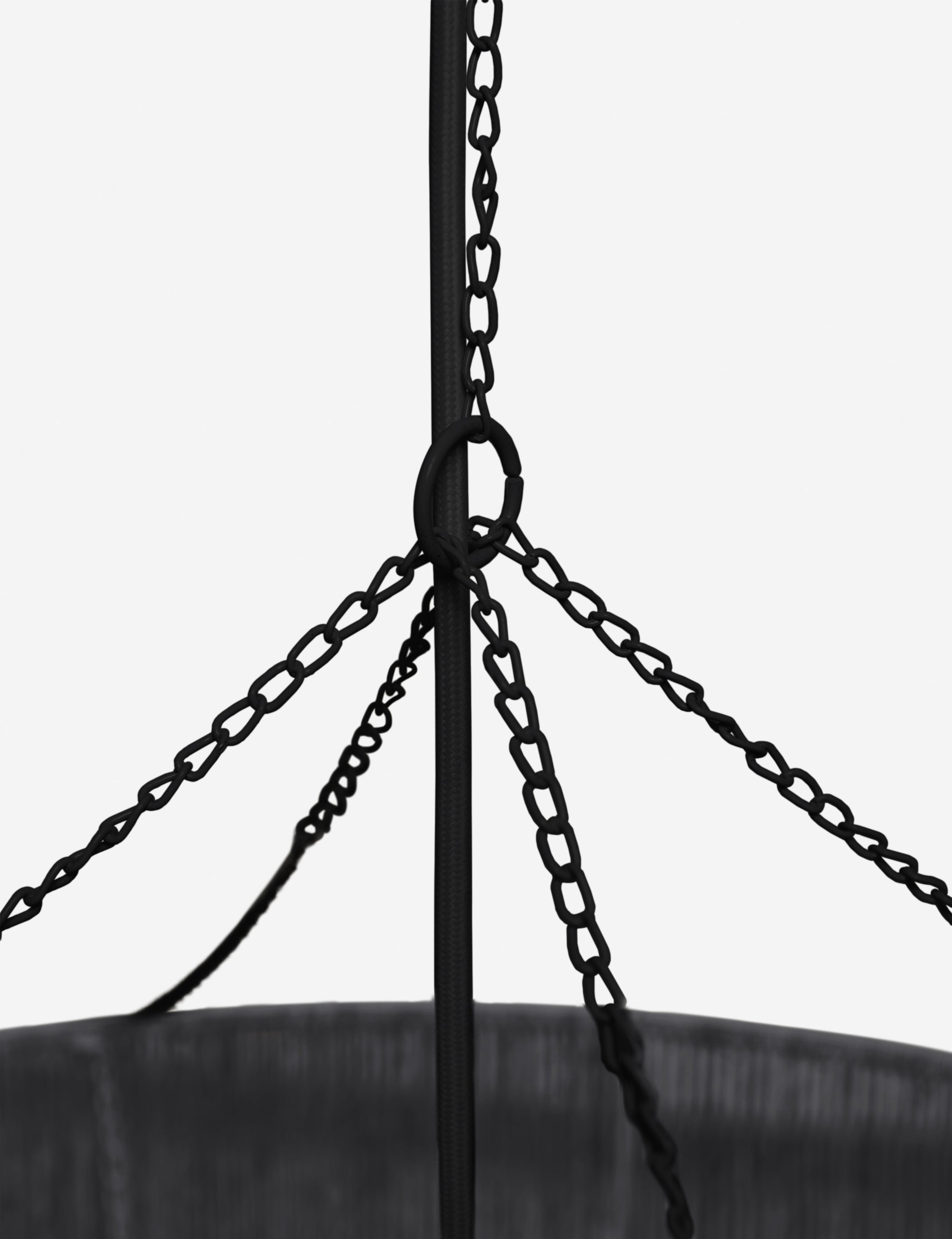 Chavette Chandelier - Elegant Black Crystal Ceiling Light Fixture for Dining Room, Bedroom & Living Room Decor