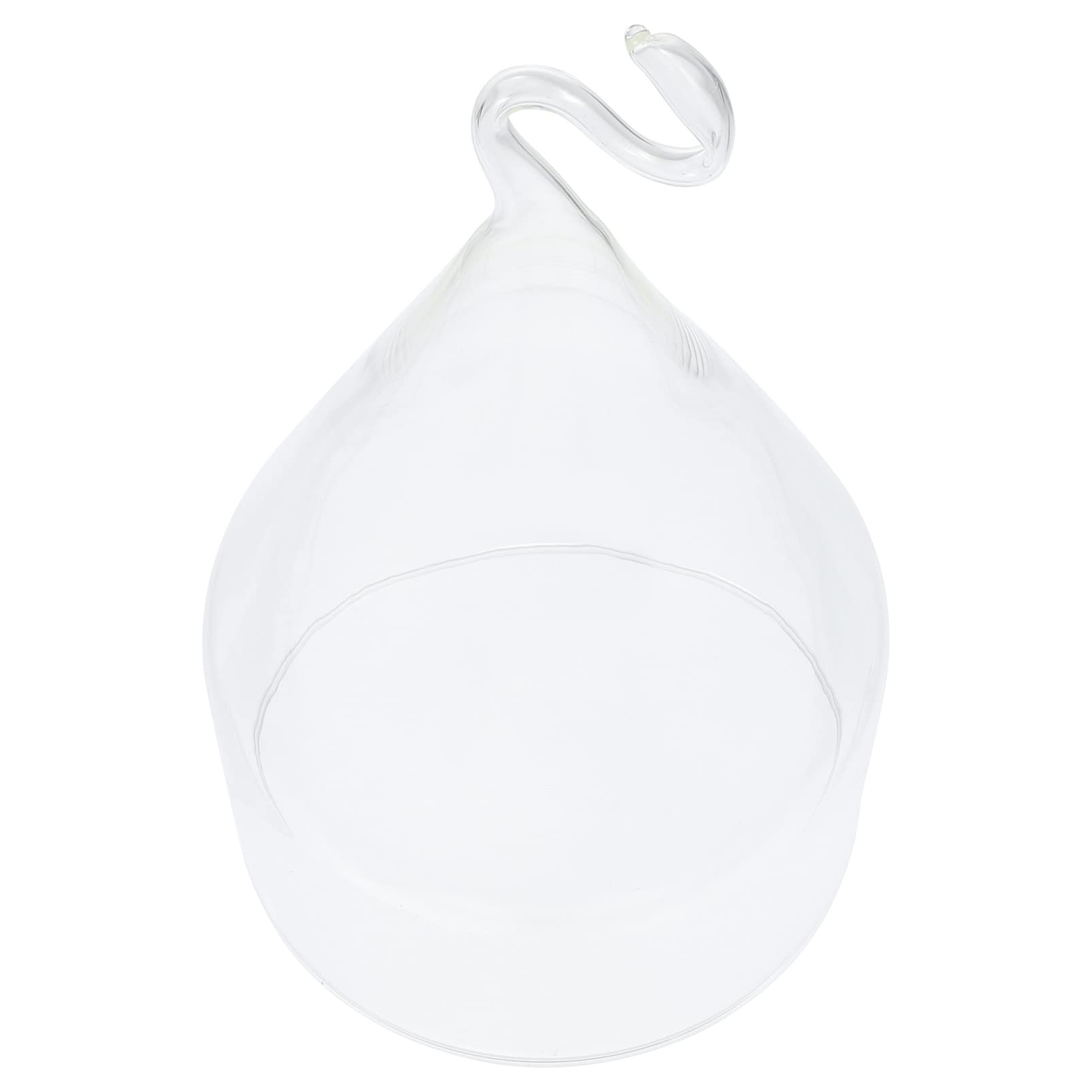 Elegant Glass Cloche Dome Cover for Desserts, Cakes & Bread Display - Perfect for Bakeries, Tea Parties & Home Decor