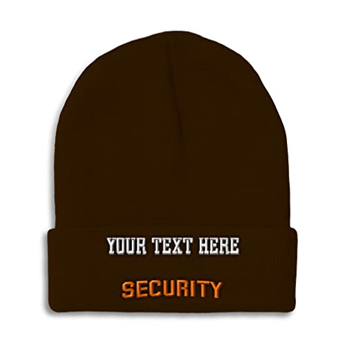 Brown Personalized Text Here