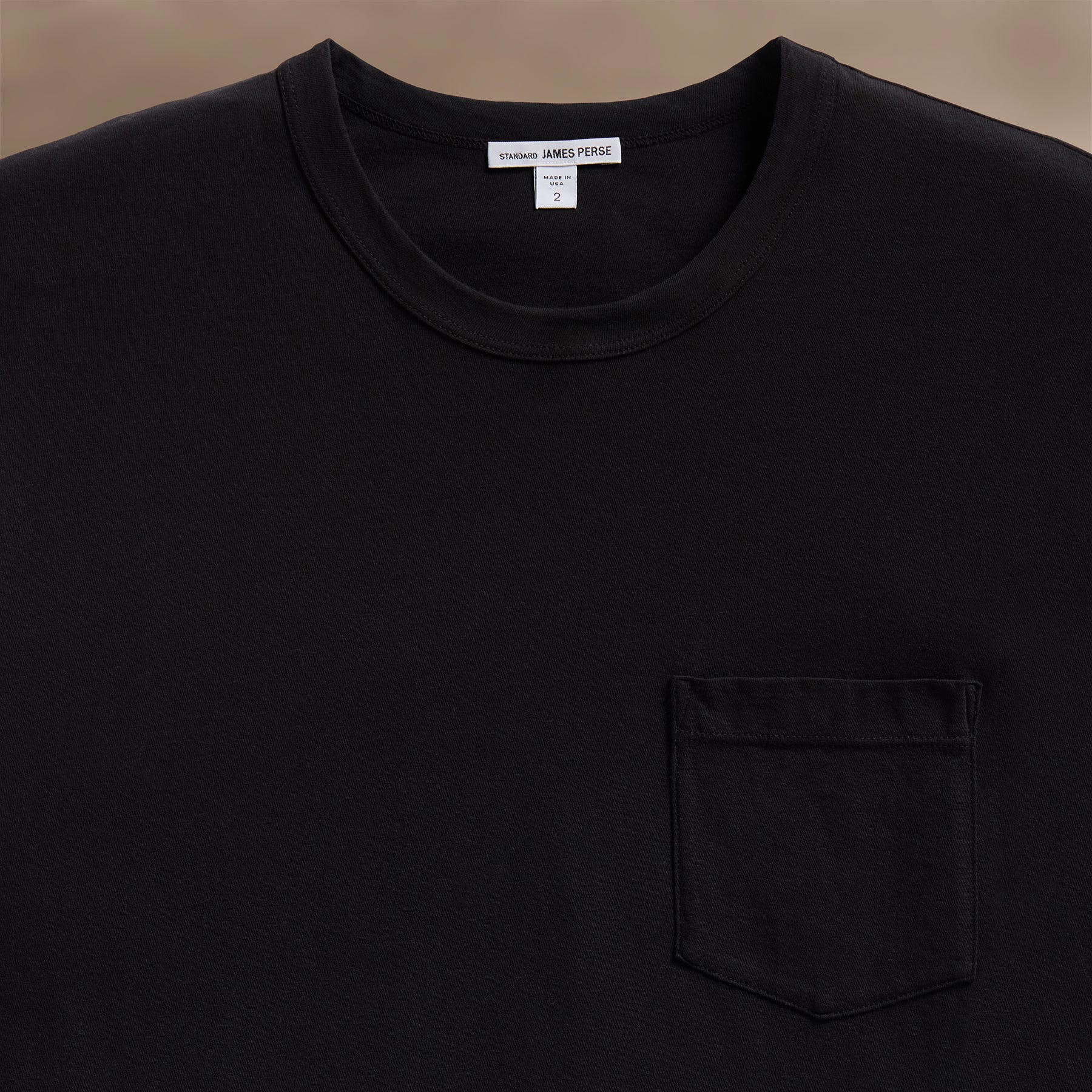 Lightweight Jersey Pocket T-Shirt for Men - Soft Breathable Cotton Tee - Comfortable Casual Wear - Perfect for Gym, Work & Everyday Use - Black