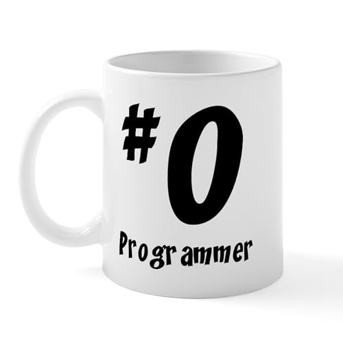 White - #0 Programmer Mug