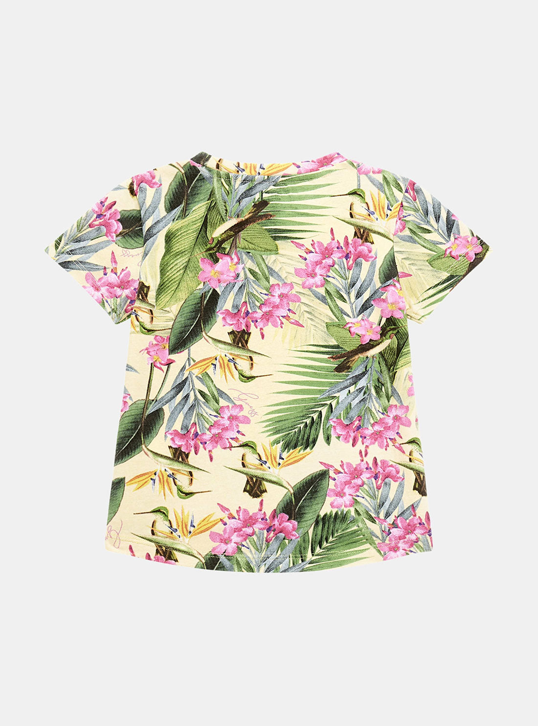 Floral Print Short Sleeve T-Shirt for Women - Soft Cotton Casual Tee (Sizes 2-7) - Perfect for Summer Outfits, Beach Vacations & Everyday Wear