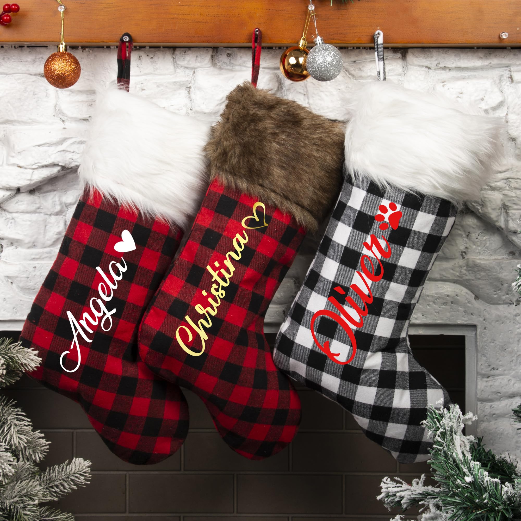 Mostop Personalized Christmas Stockings 18