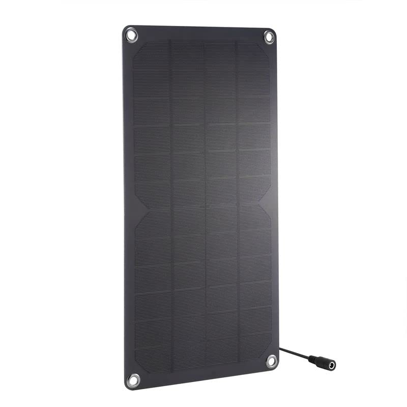 30W 12V Solar Powered Exhaust Fan - 6 Inch Mini Ventilation Fan with Solar Panel for RV, Greenhouse, Dog House & Chicken Coop | Energy Efficient Cooling Solution for Outdoor Spaces