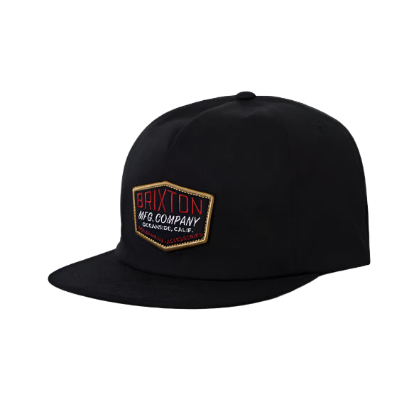 BRIXTON Coleson Snapback Hat for Men & Women - Adjustable Baseball Cap with Classic Logo - Perfect for Casual Wear, Outdoor Activities & Sports