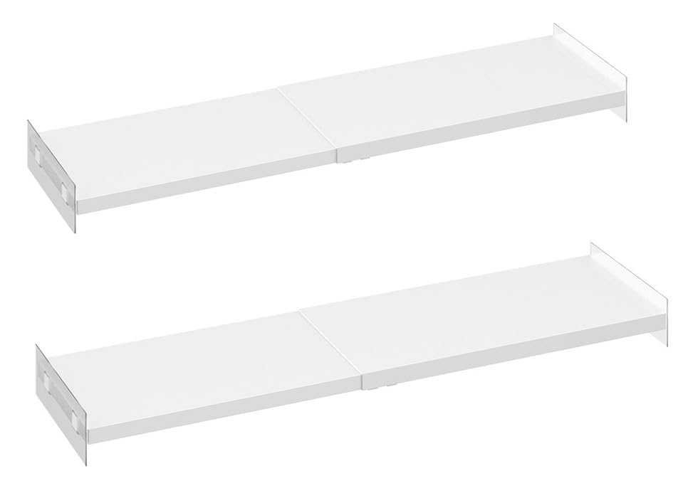 Adjustable Metal Closet Shelf Organizer - 11.8