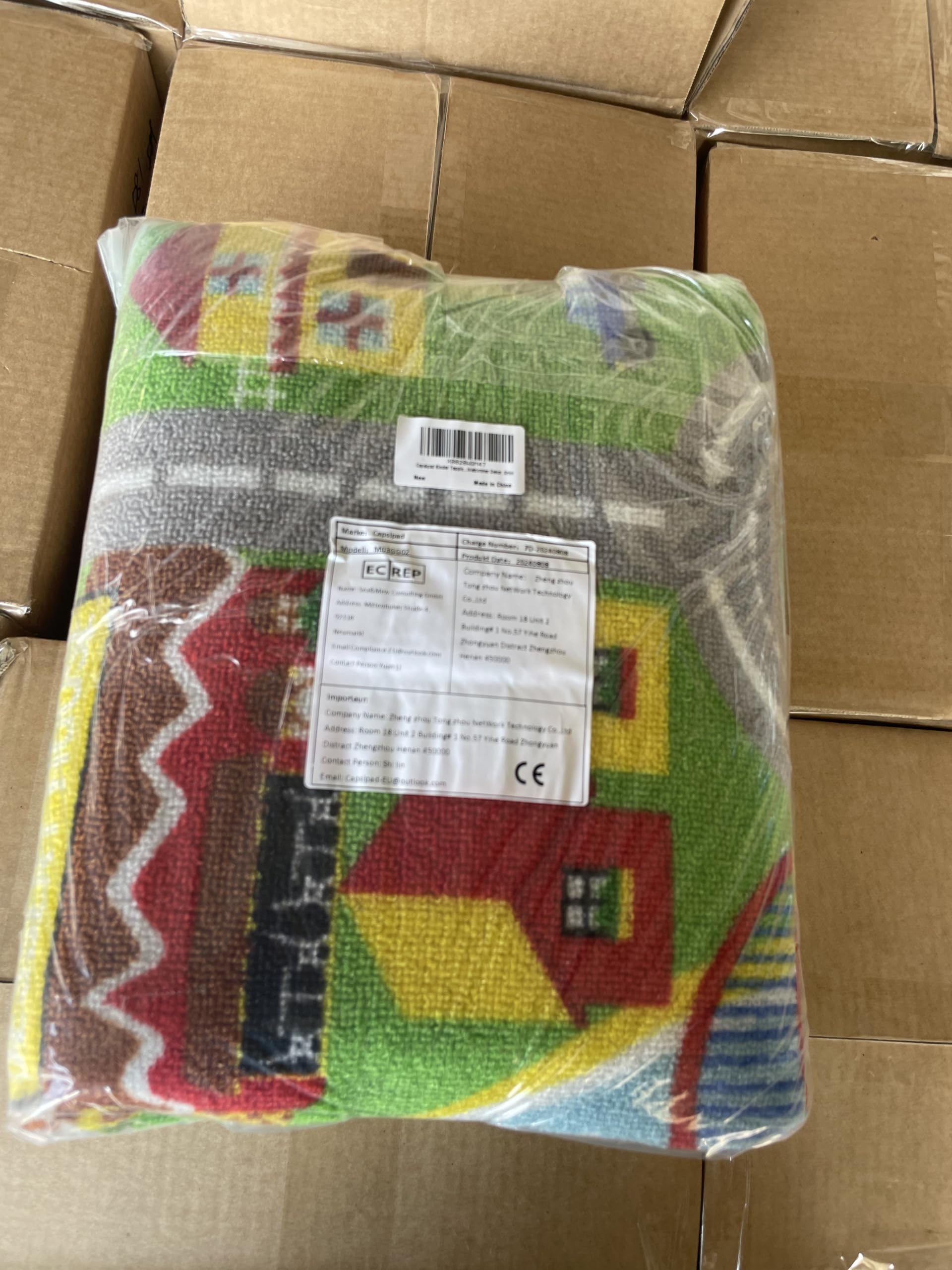 **Capslpad Kids Play Rug 6'6