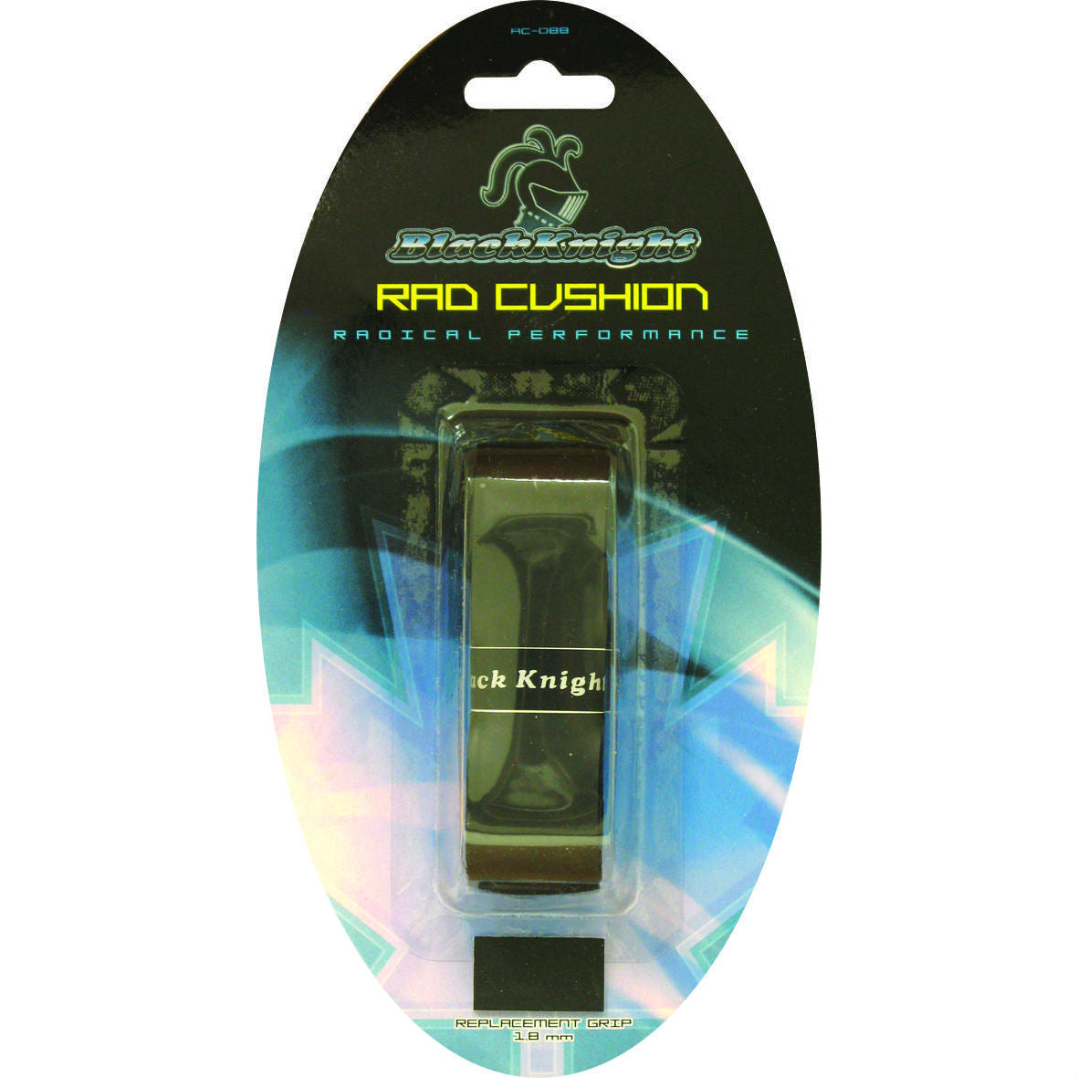Black Knight RAD Cushion Replacement Tennis Grip - Shock Absorbing, Non-Slip Comfort Grip for Racquet Sports (Perfect for Tennis, Badminton & Squash Players)