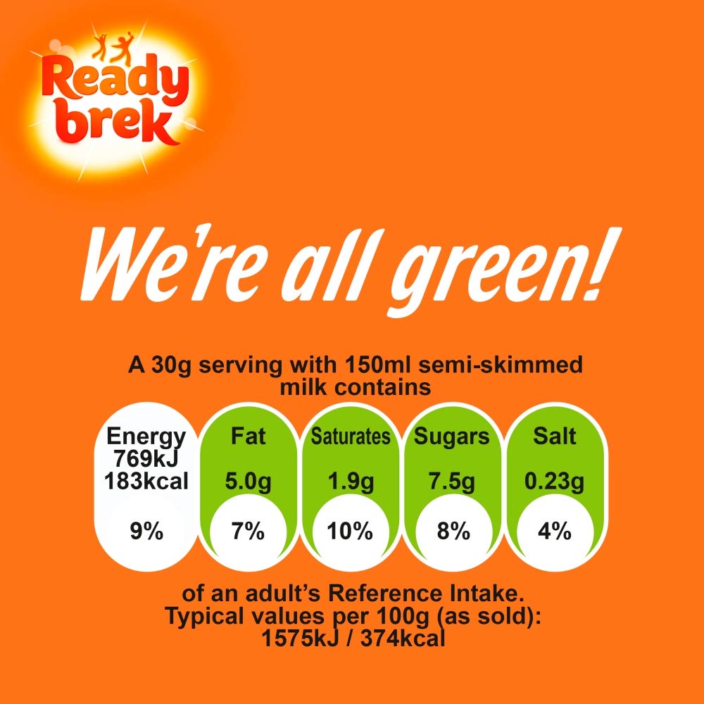 Ready Brek Original Oat Cereal, 750g - Quick & Nutritious Breakfast for Kids & Adults - Perfect for Busy Mornings & Healthy Snacking
