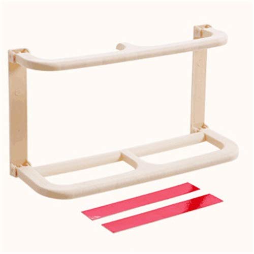 Foldable Double-Layer Shoe Rack Organizer - Wall Mount Hanging Shelf for Slippers & Shoes Storage (Color C, Style 2) - Perfect for Entryway, Closet & Bathroom Organization