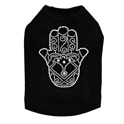 Hamsa Dog Shirt for Small Medium Large Breeds - Cute Pet Clothes with Lucky Symbol - Perfect for Daily Walks, Photo Shoots & Special Occasions