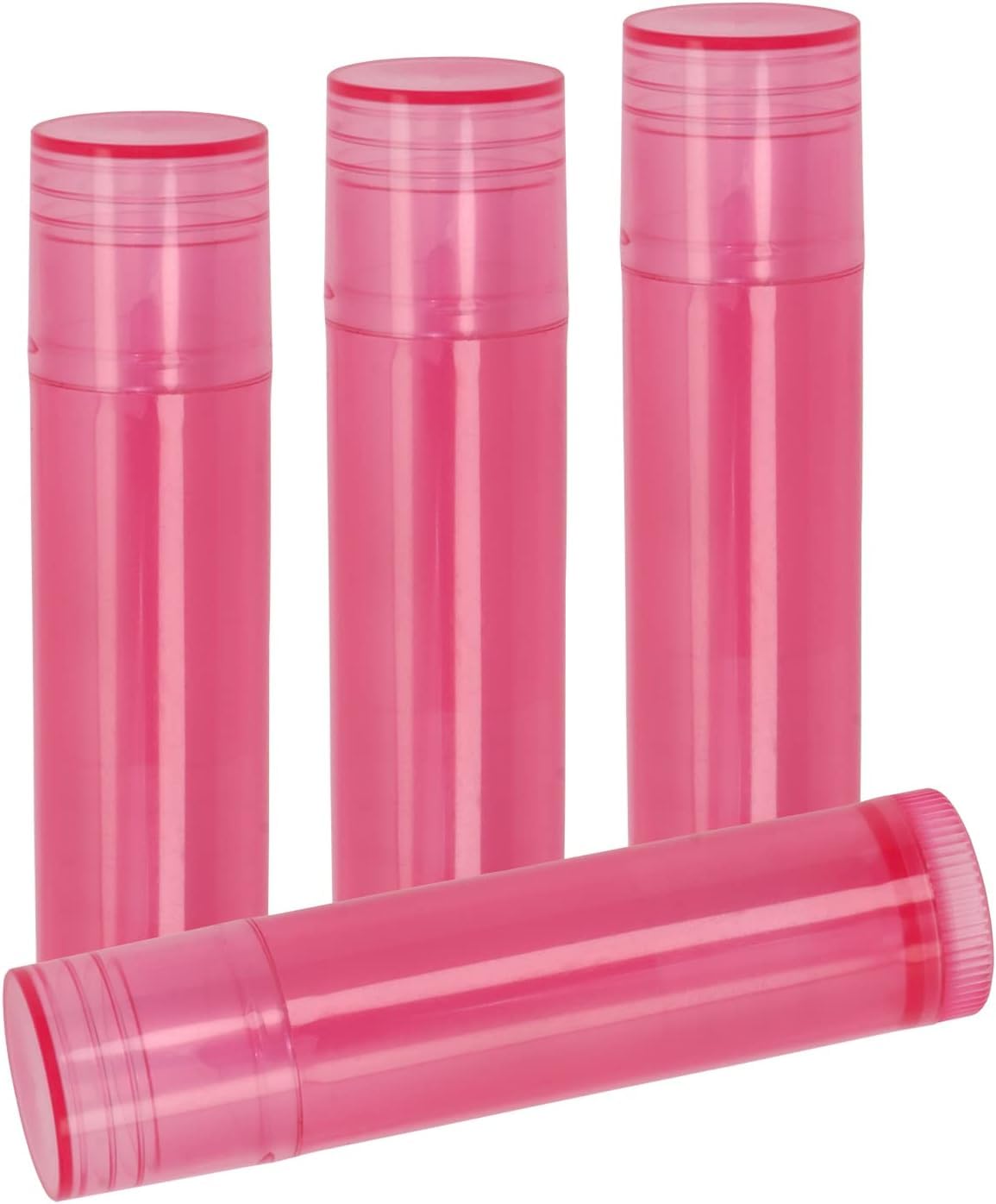 12-Piece Dark Pink Cosmetic Containers (5g Each) - Ideal for Chapstick, Lip Balm, Essential Oils & Makeup Storage - Travel-Friendly & Reusable (Pack of 12) | Perfect for DIY Beauty, Travel Kits & Organizing Small Cosmetics