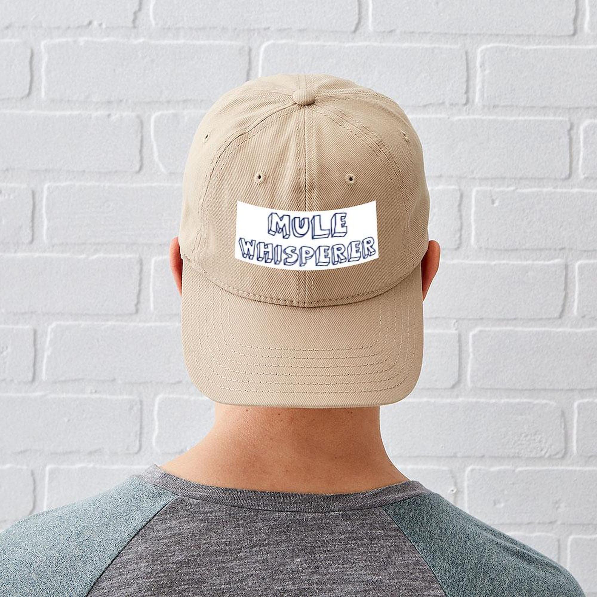 Mule Whisperer Adjustable Baseball Cap - Perfect for Outdoor Adventures