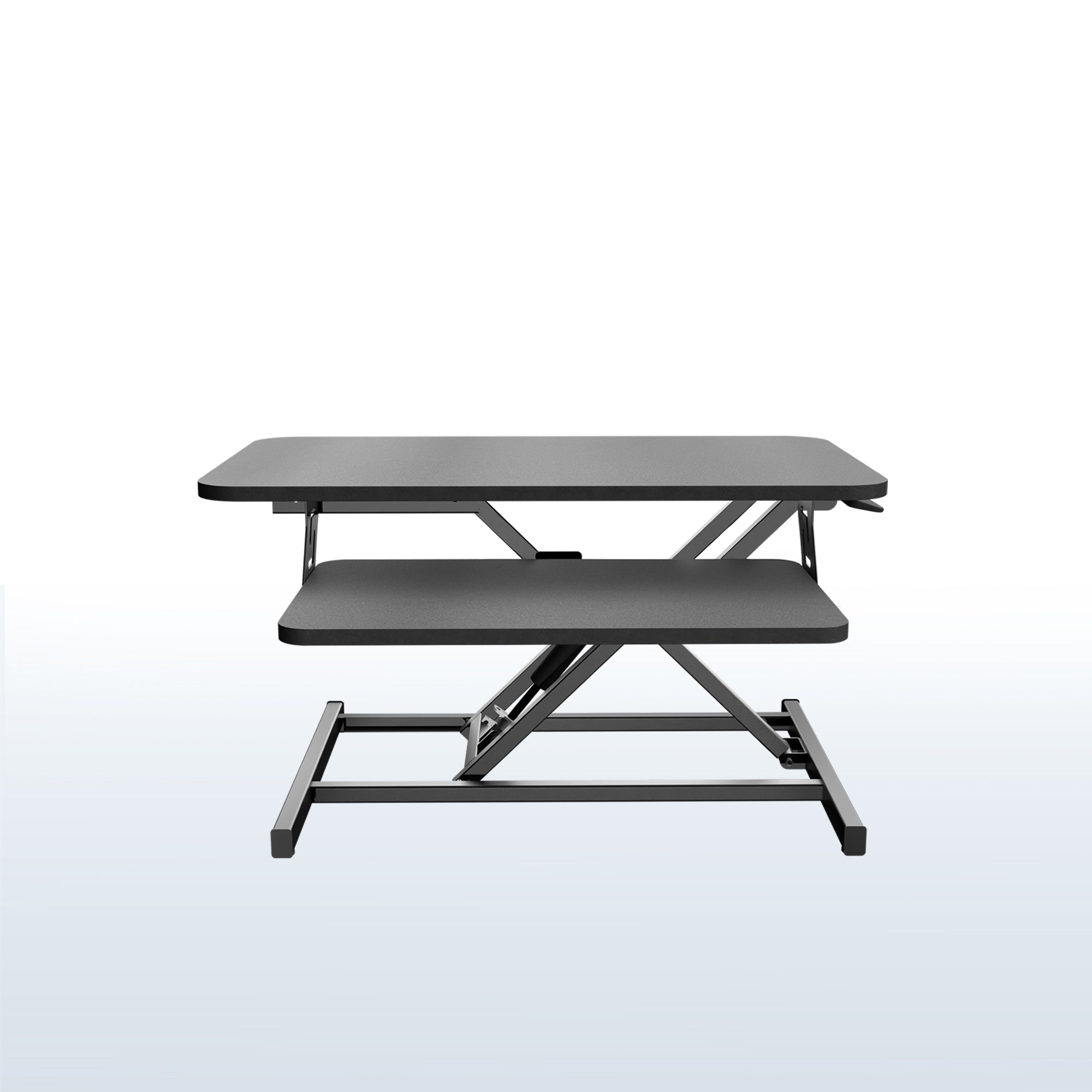 Adjustable Standing Desk Converter - Ergonomic Riser for Home & Office - Improve Posture & Productivity - Perfect for Work from Home & Small Spaces