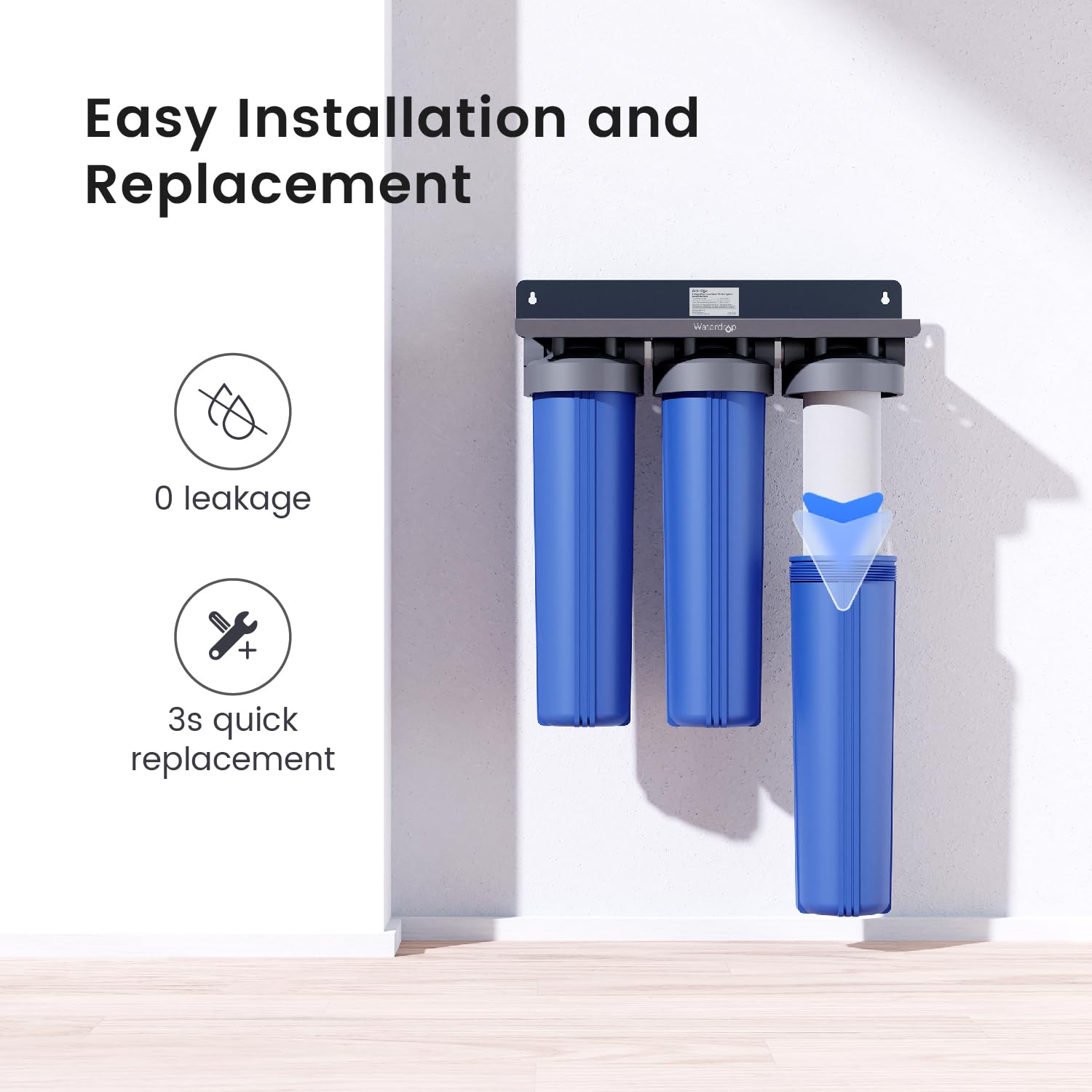 Waterdrop Whole House Water Filter System - 20