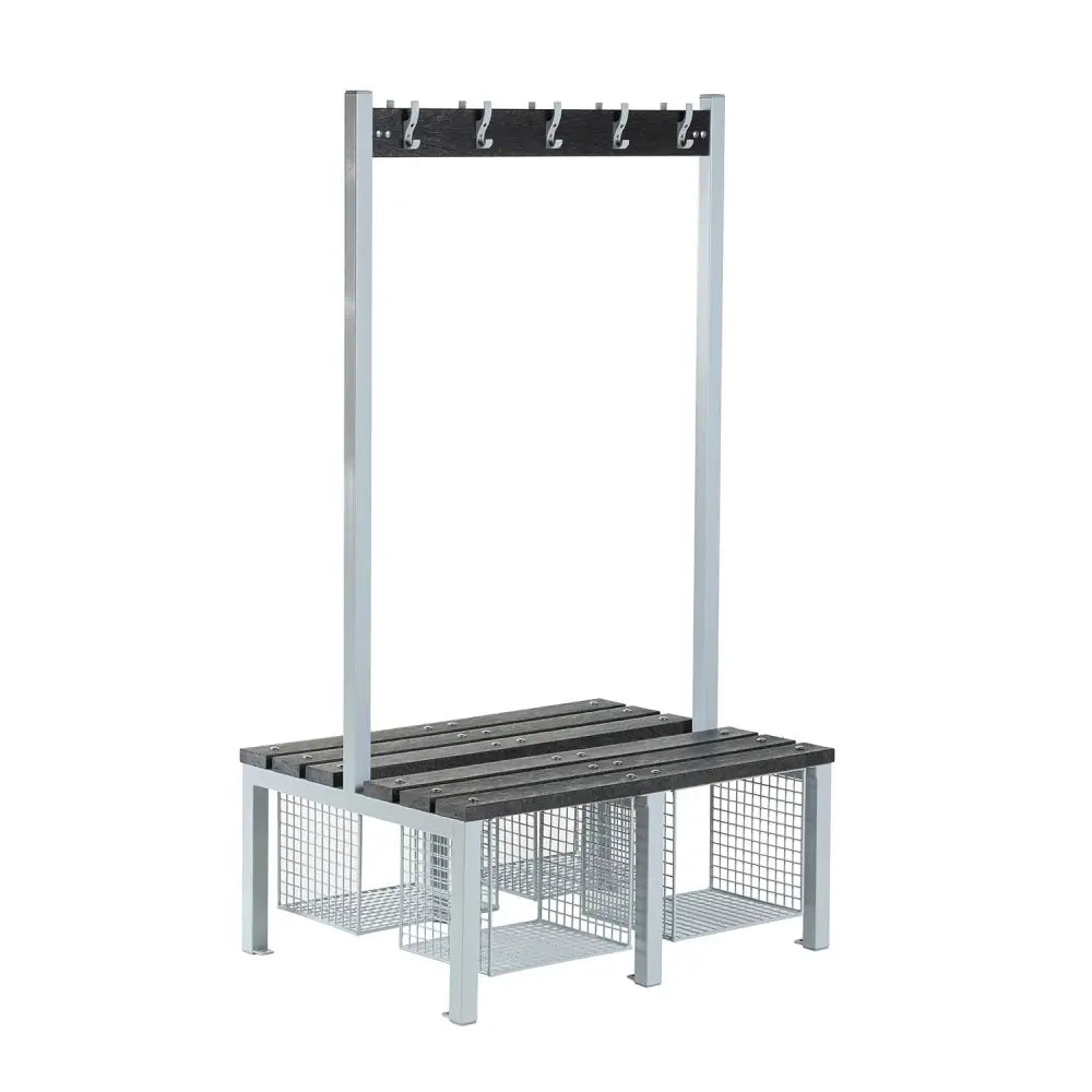 ECO-Friendly Double Sided Cloakroom Units - Space Saving Entryway Storage for Home, Office & Commercial Use