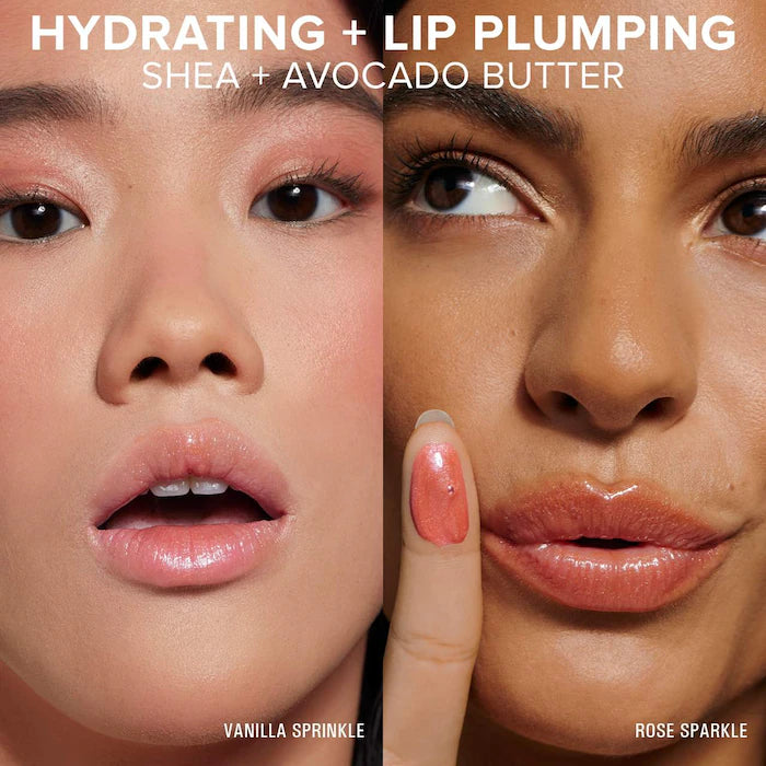 NUDESTIX Nudeglow Hydrating Peptide Lip Butter Set - Moisturizing Lip Care for Dry Lips | Perfect for Daily Hydration & Nighttime Lip Treatment