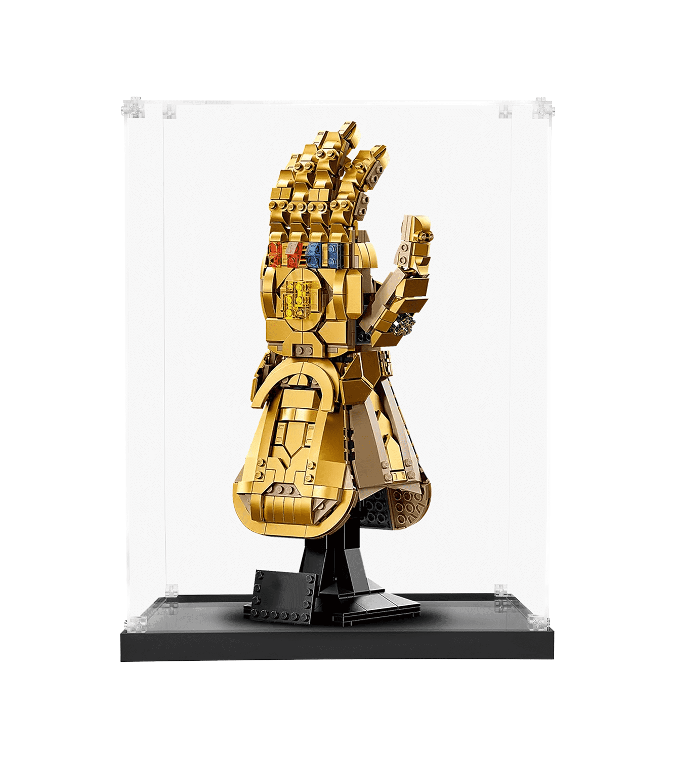 LEGO Infinity Gauntlet & Nano Gauntlet Display Case for 76191 & 76223 Sets - Perfect for Collectors & Home Decor
