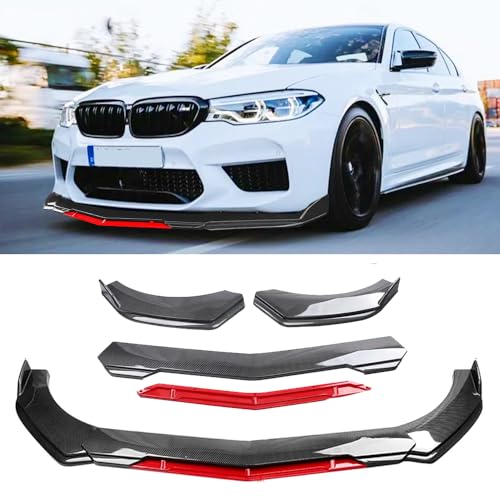 Carbon Fiber w/Red