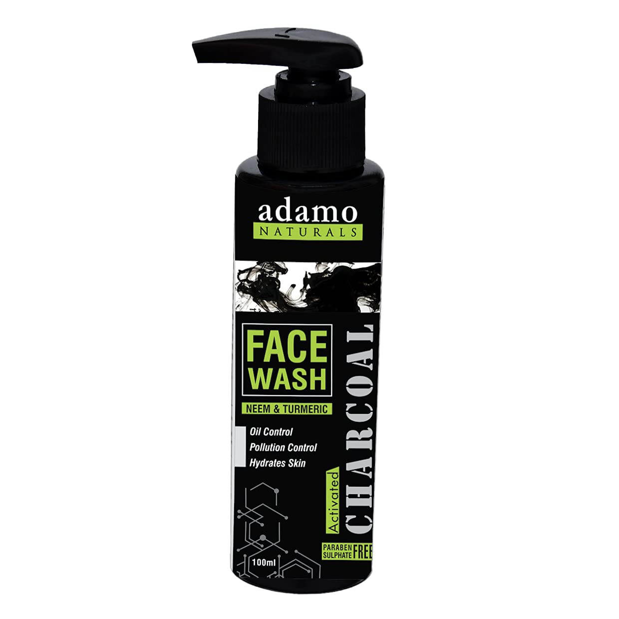 Best Activated Charcoal Face Wash for Acne & Blackheads - Deep Cleansing Detoxifying Facial Cleanser - Perfect for Oily & Combination Skin - Morning & Night Skincare Routine