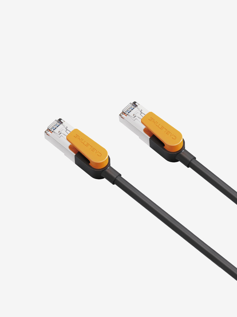 Bulk FTP Shielded Cat6 Ethernet Cables - High-Speed Network Patch Cords for Office, Gaming & Home Internet Setup