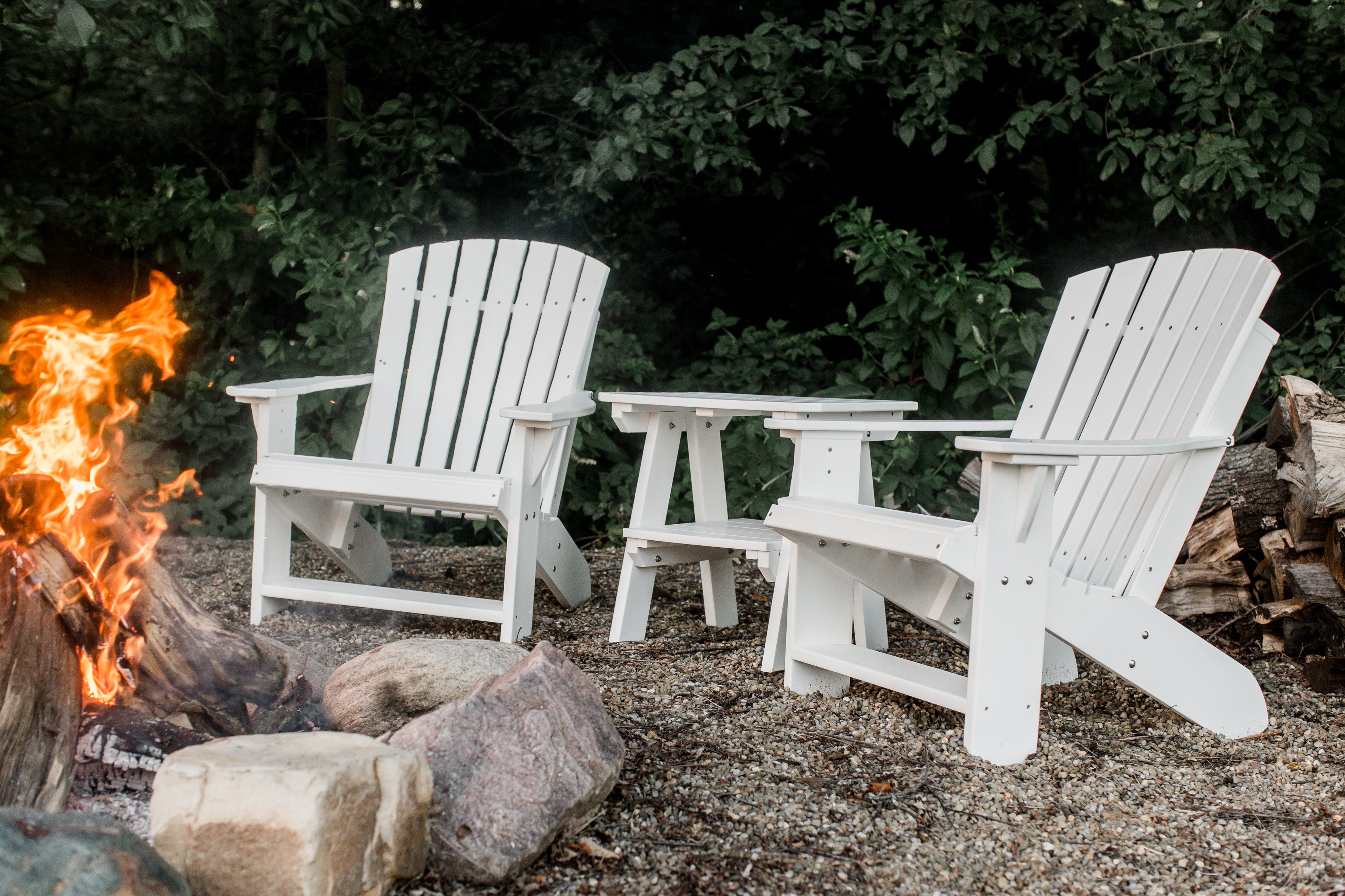 Premium Heritage Adirondack Chair - Solid Wood Outdoor Patio Furniture for Garden, Deck, Poolside & Backyard Relaxation