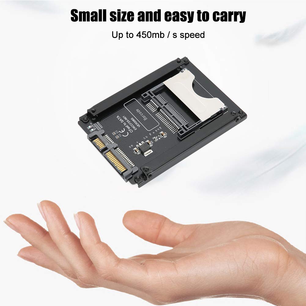 Yctze CFast to USB 3.0 Adapter Card - High Speed CFast 2.0 to USB 3.0 Card Reader with 450MB/s Transfer Rate - Compatible with PC & Laptop - Perfect for Photography, Video Editing & Data Backup