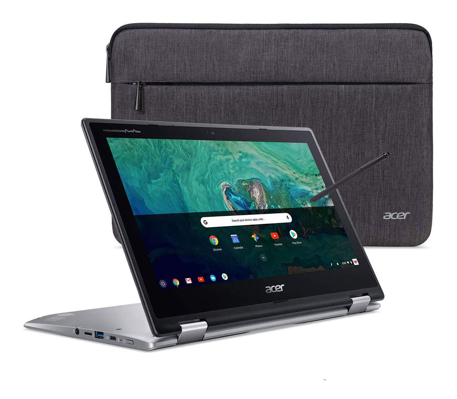 Acer Chromebook Spin 11 Convertible 2-in-1 Laptop - Intel Celeron N3350, 11.6