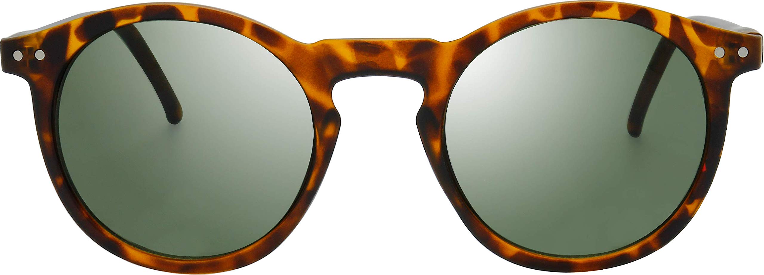 Vintage Retro Round Polarized Sunglasses for Women - UV Protection, Fashion Sunglasses for Driving, Beach, and Outdoor Activities - Comes with Pillow Box Packaging