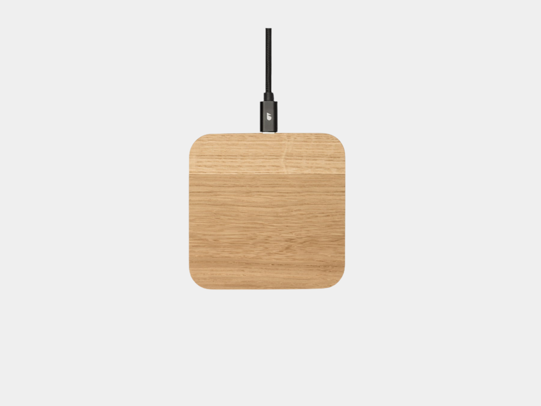 Wireless Charging Pad by OakyBlocks - Fast Qi-Certified Charger for iPhone, Samsung & AirPods - Perfect for Home, Office & Travel