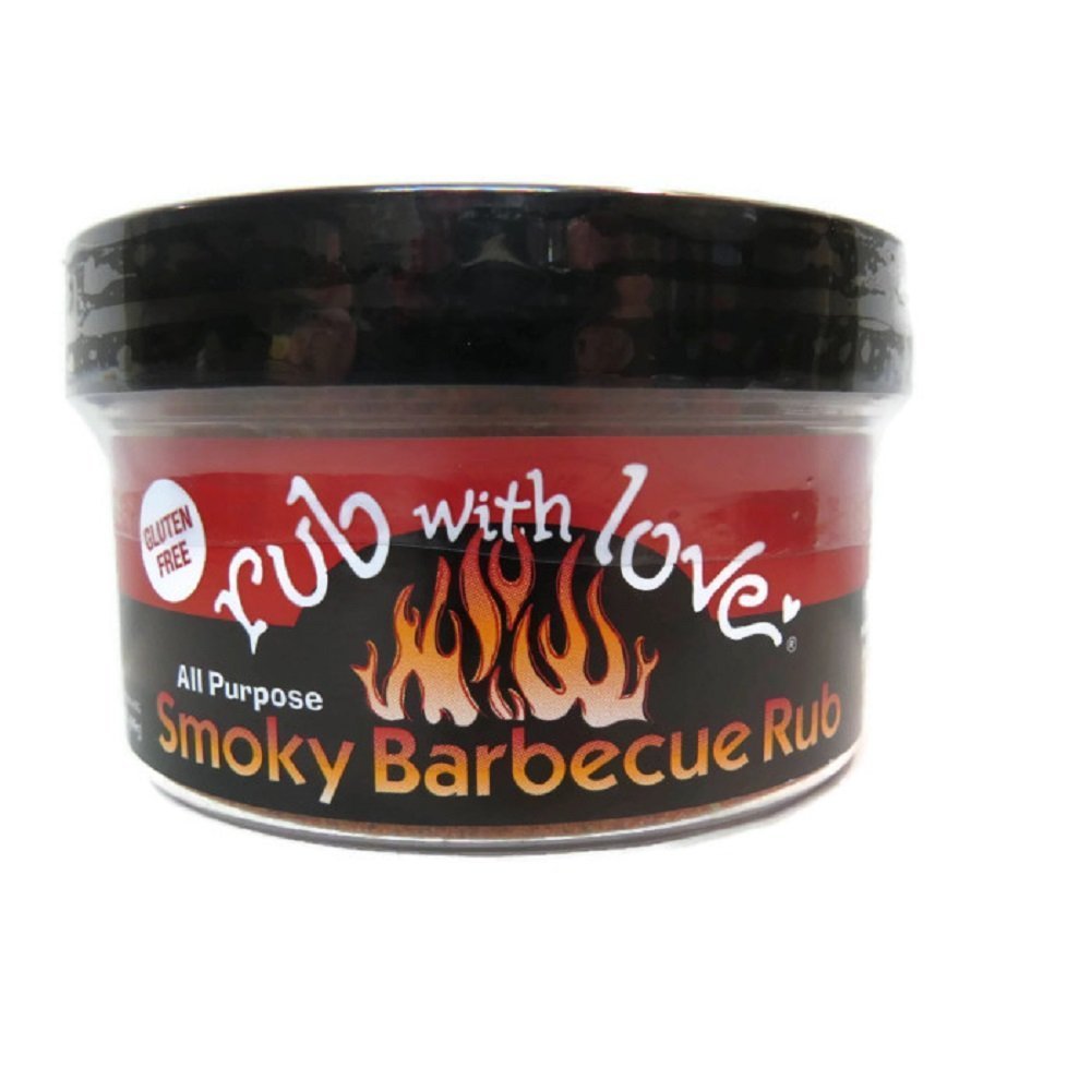 Tom Douglas Smoky Barbecue Rub with Love - 3.5 oz (Pack of 2) - Premium BBQ Seasoning for Grilling, Smoking & Roasting - Perfect for Ribs, Steaks & Chicken