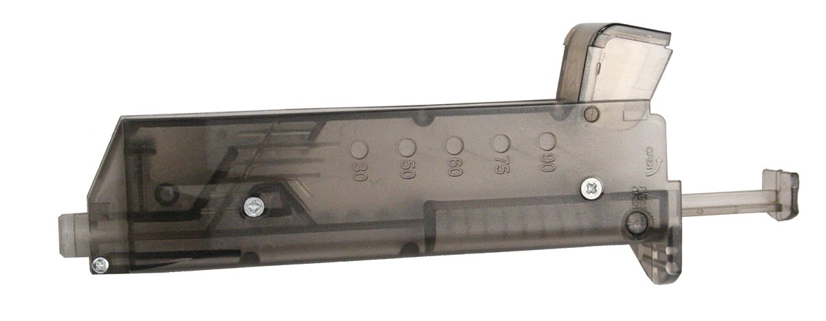 Walther 2252505 Airsoft Speed Loader - 100 Round Capacity - Fast Reloading for Airsoft Pistols & Rifles - Perfect for Competitive Shooting & Tactical Training