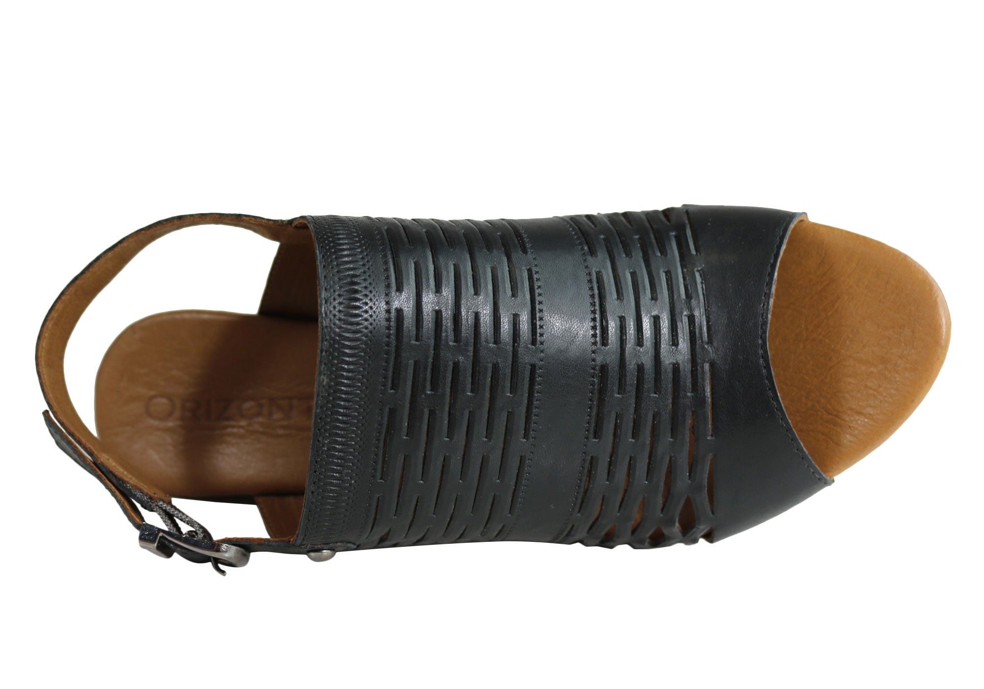 Orizonte Posy Women's European Leather Comfortable Wedge Sandals - Stylish Summer Shoes for Walking, Travel & Casual Outfits