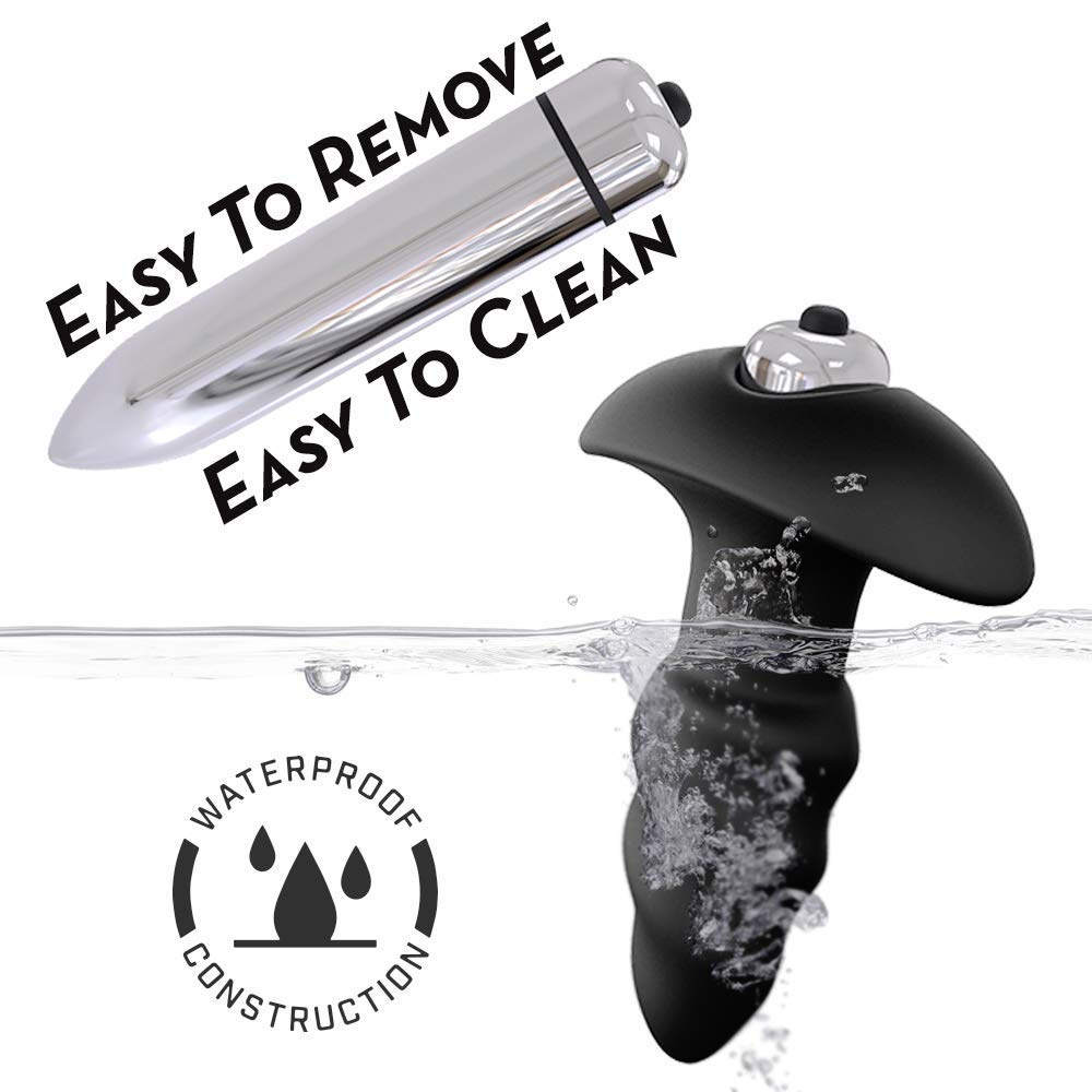 3PCS Silicone Anal Plug Training Kit with Remote Control - 10 Frequency Vibrating Prostate Massager for Couples & Solo Play, Adult Sex Toys for Enhanced Intimacy and Sensual Exploration