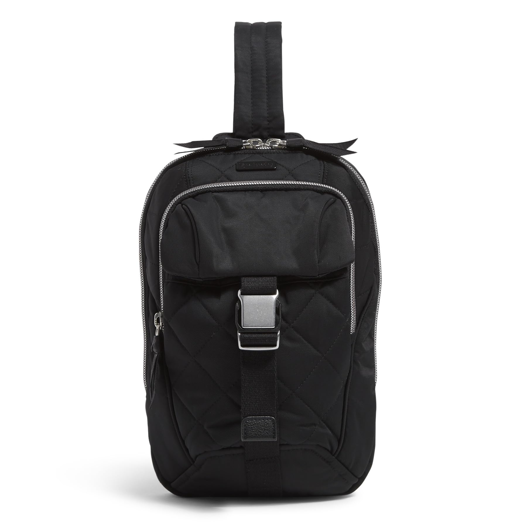 Vera Bradley Women's Performance Twill Utility Sling Backpack - Lightweight Travel Backpack for Work, Gym & Outdoor Adventures - Perfect for Commuting, Hiking and Daily Use