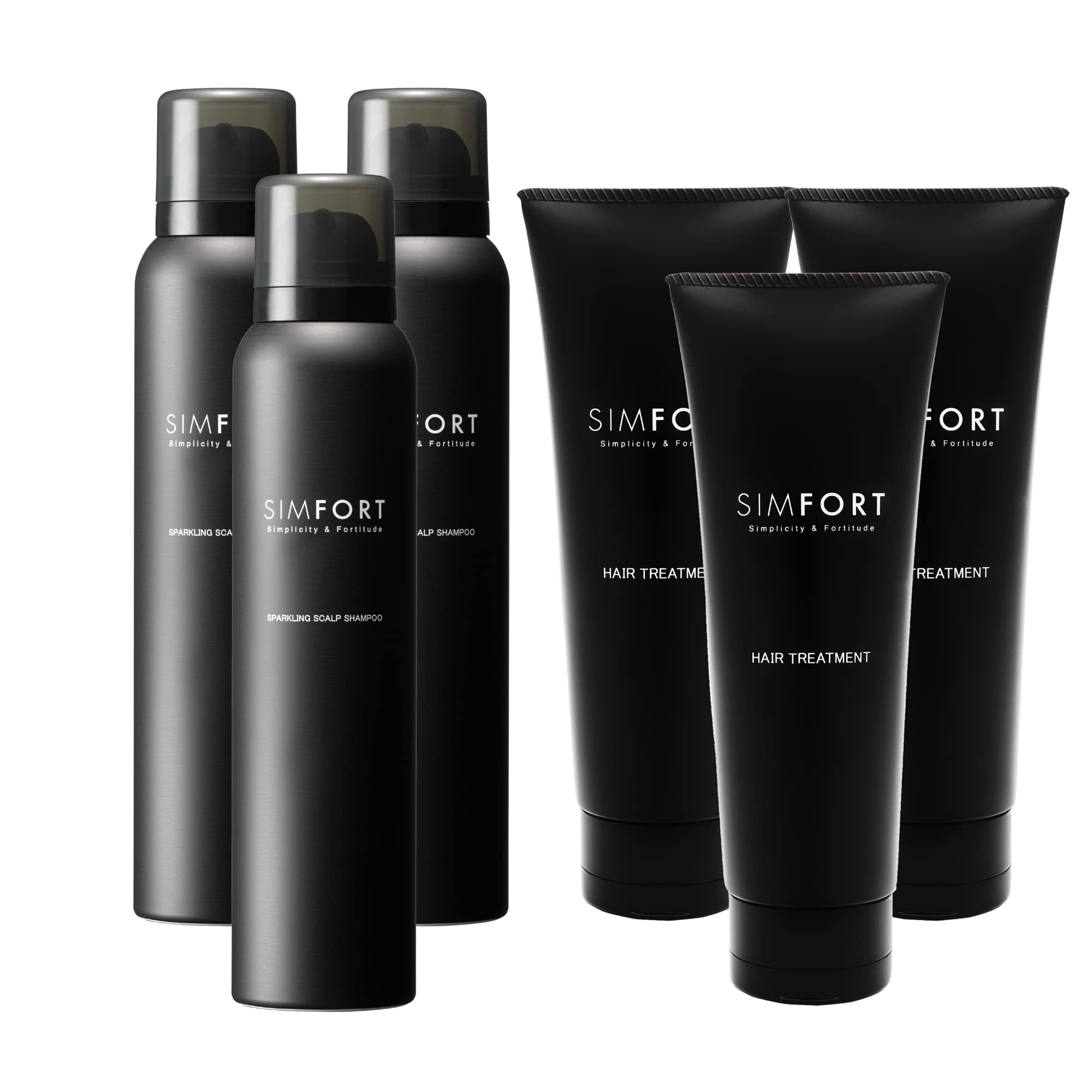 **Carbonique Shampoo & Conditioner Set for Men & Women - 5.3oz Shampoo & 4.2oz Conditioner - Natural Hair Growth Treatment for Fuller, Thicker, Stronger Hair - Paraben, Sodium & Sulfate Free (Pack of 3) - Perfect for Daily Hair Care & Volumizing**