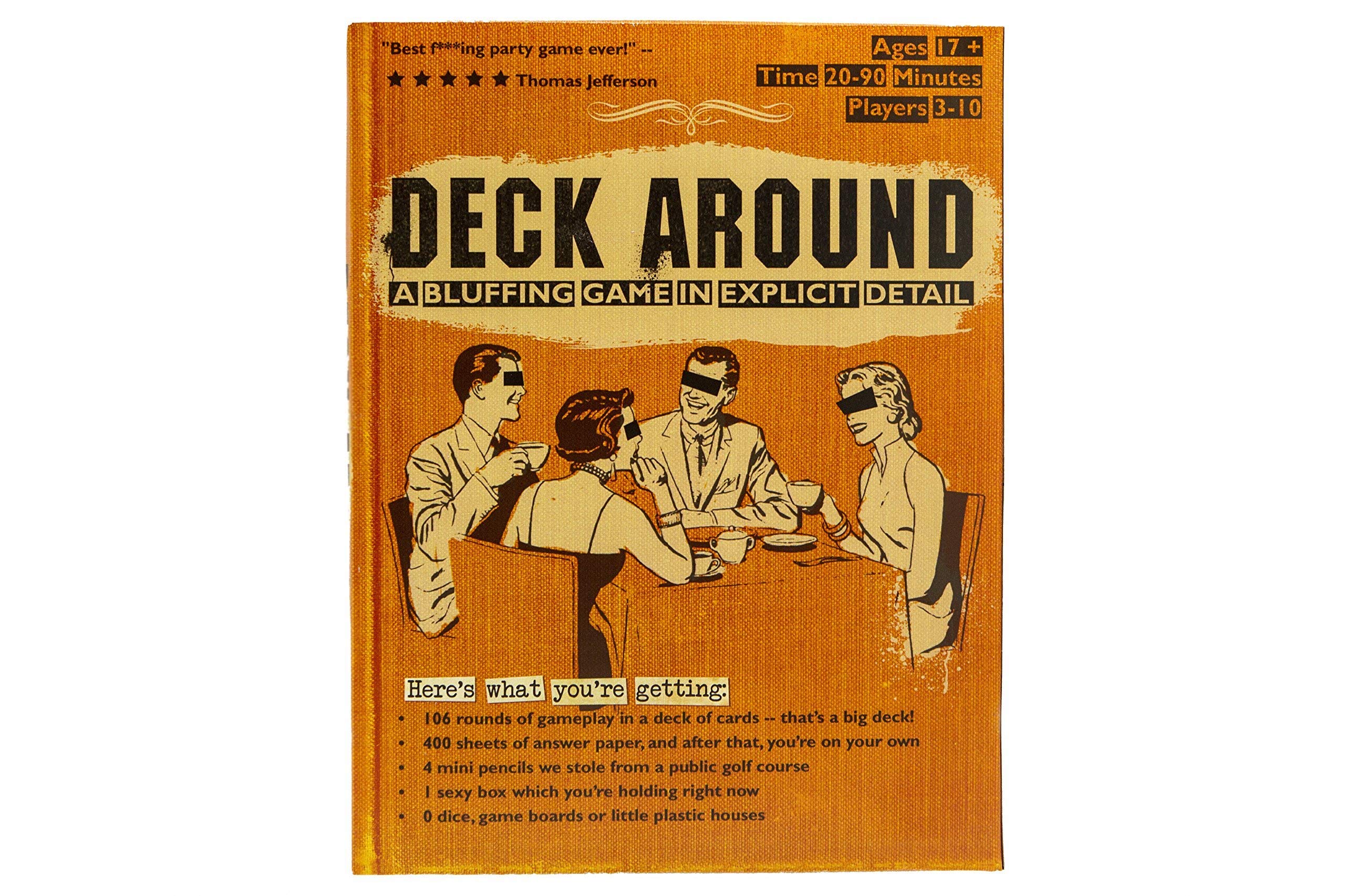 Fun Adult Party Card Game - 100+ Exciting Rounds for Game Nights & Social Gatherings
