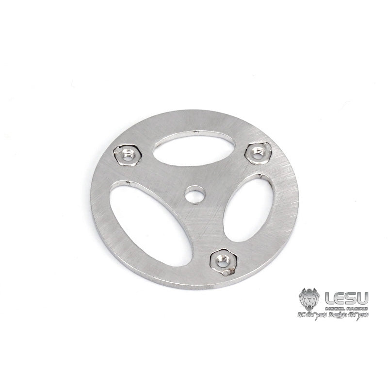 LESU Spare Tire Cabin Wire Rack Scissor Jack & AC Metal Winch DIY Parts for Tamiya 1/14 RC Tractor Truck Model - Perfect for Off-Road Adventures & DIY Enthusiasts
