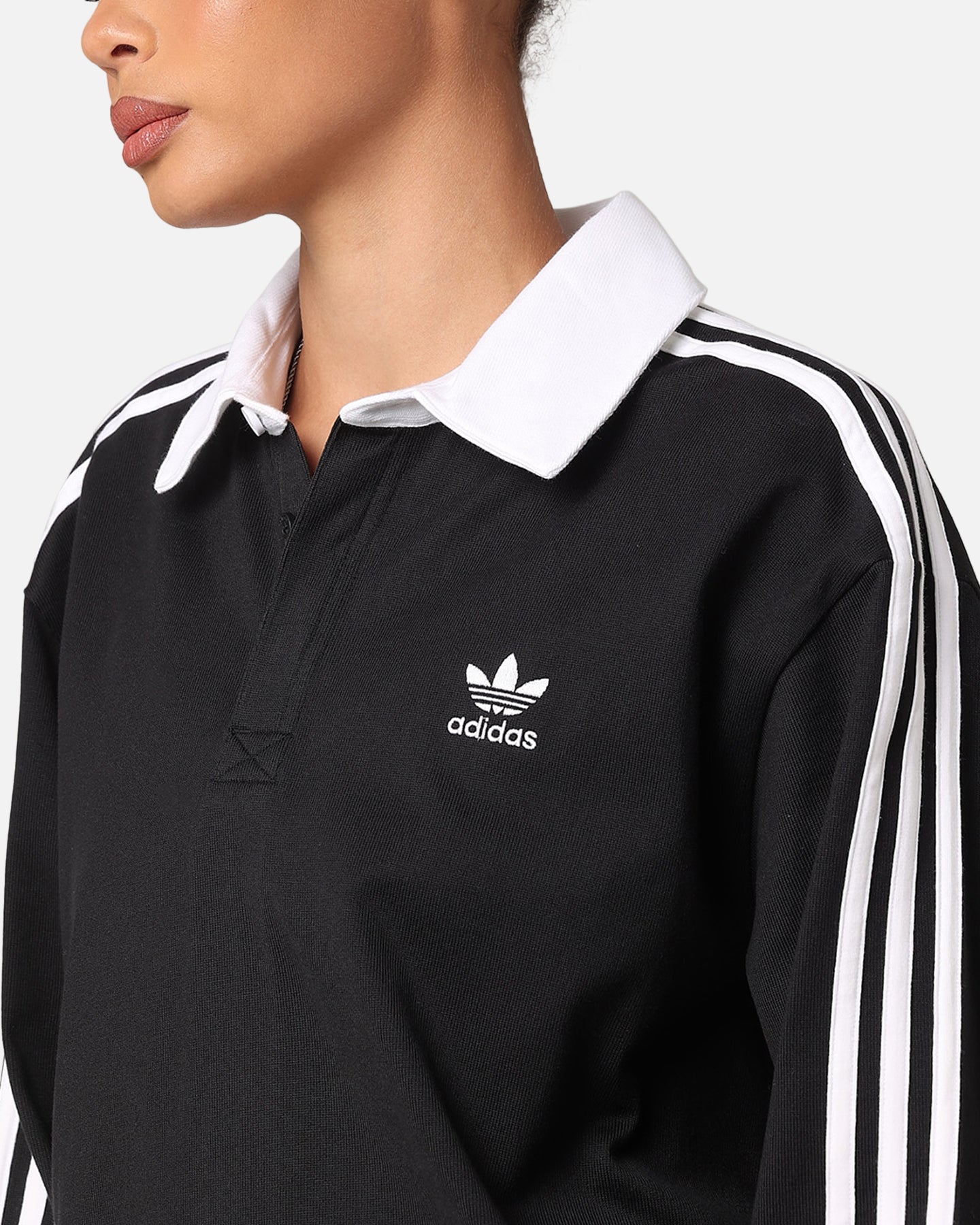 Adidas Men's Rugby Polo Shirt - Breathable Performance Shirt for Rugby & Casual Wear - Black Athletic Top for Sports & Everyday Outfits