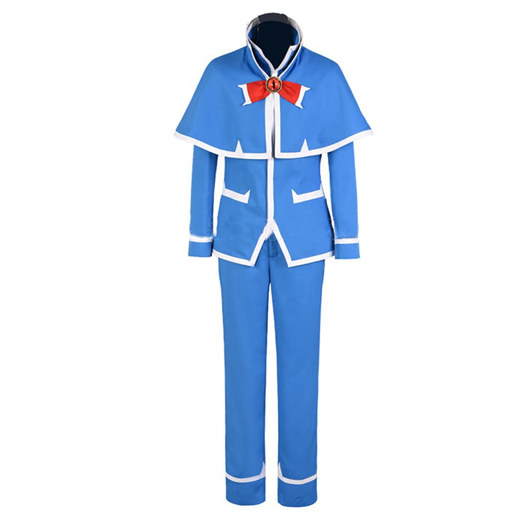 Welcome to Demon School Iruma-kun Suzuki Iruma Cosplay Costume - Anime School Uniform Halloween Party Outfit for Men & Women (X-Large, Blue) | Perfect for Cosplay Events, Comic Con, Halloween Parties & Anime Conventions