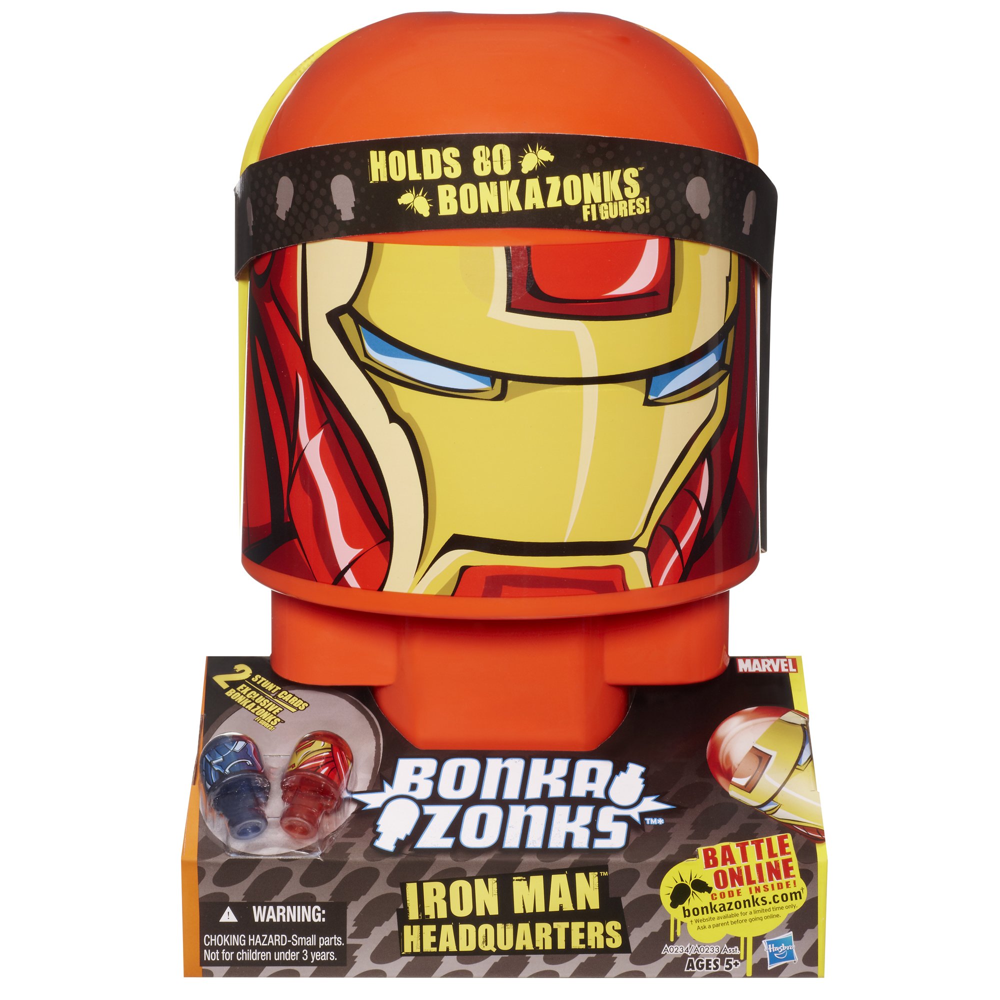 Bonkazonks Iron Man Shellhead Helmet - Official Marvel Collectible for Cosplay, Halloween & Display - Perfect for Fans & Gift Giving