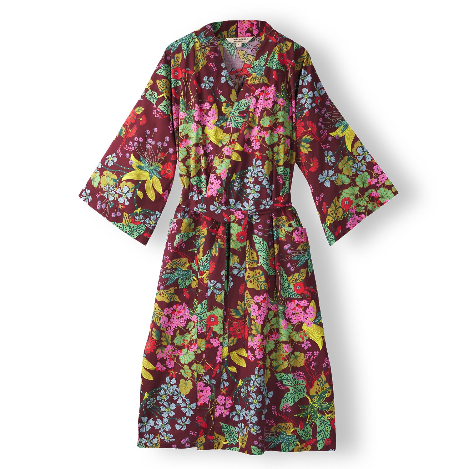 Luxury Genevieve Cotton Bath Robe for Women - Soft & Absorbent Spa Robe - Perfect for Relaxation, Home Spa & Hotel Use